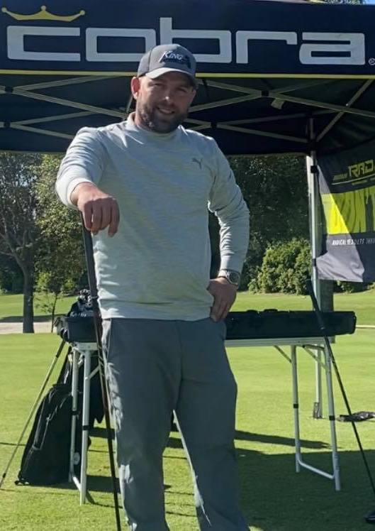 Brian on the range at The Club at Westminster