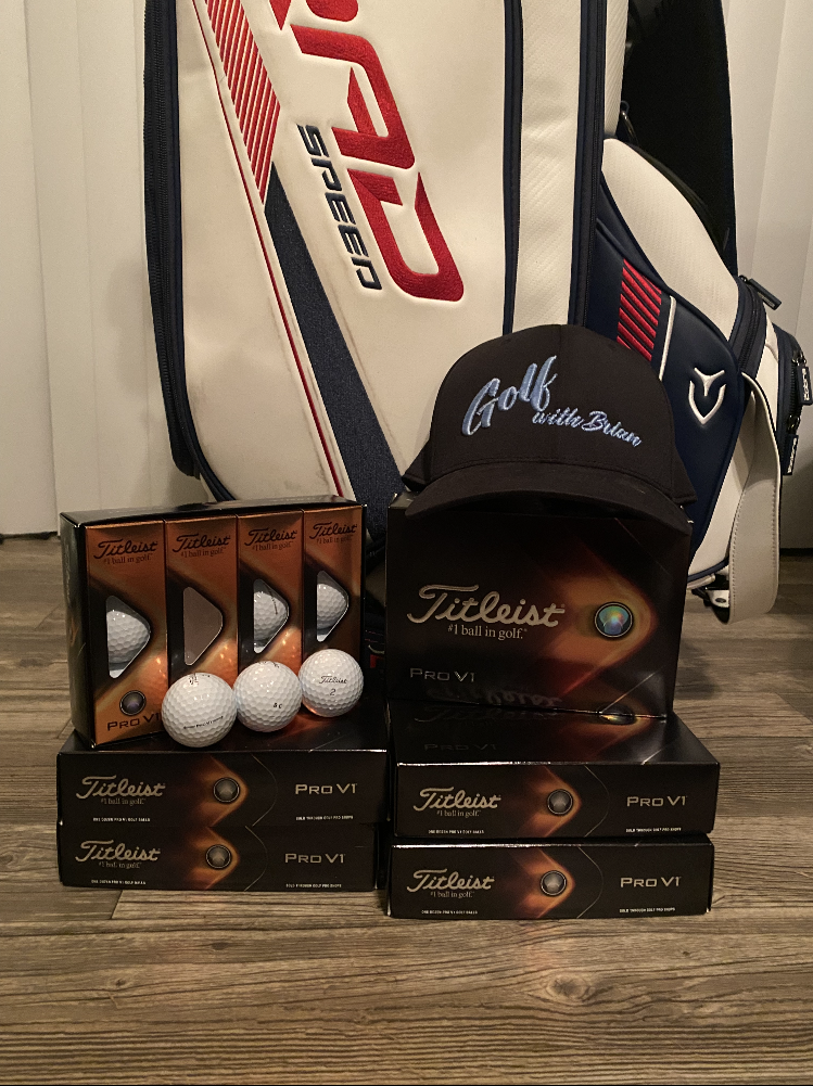 Titleist Golf Balls and Cobra Golf Sponsor Gear